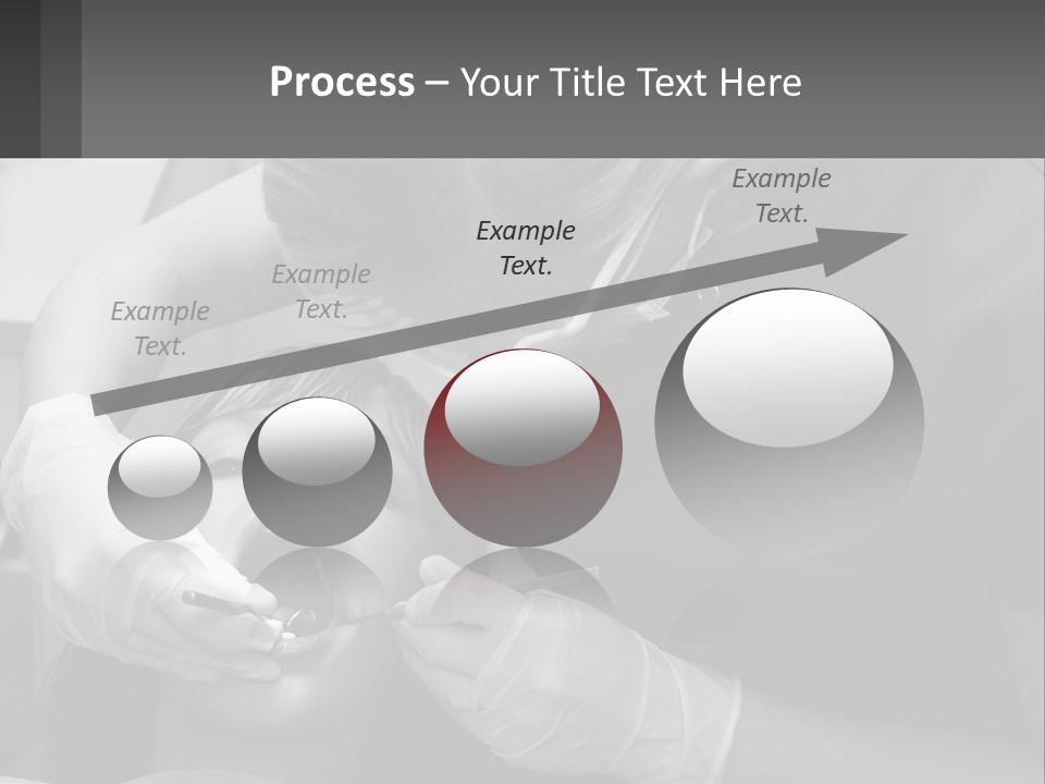 A Young Boy Getting His Teeth Checked By A Dentist PowerPoint Template