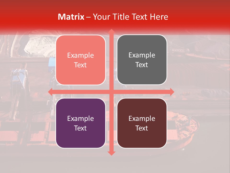 A Picture Of A Train On A Train Track PowerPoint Template