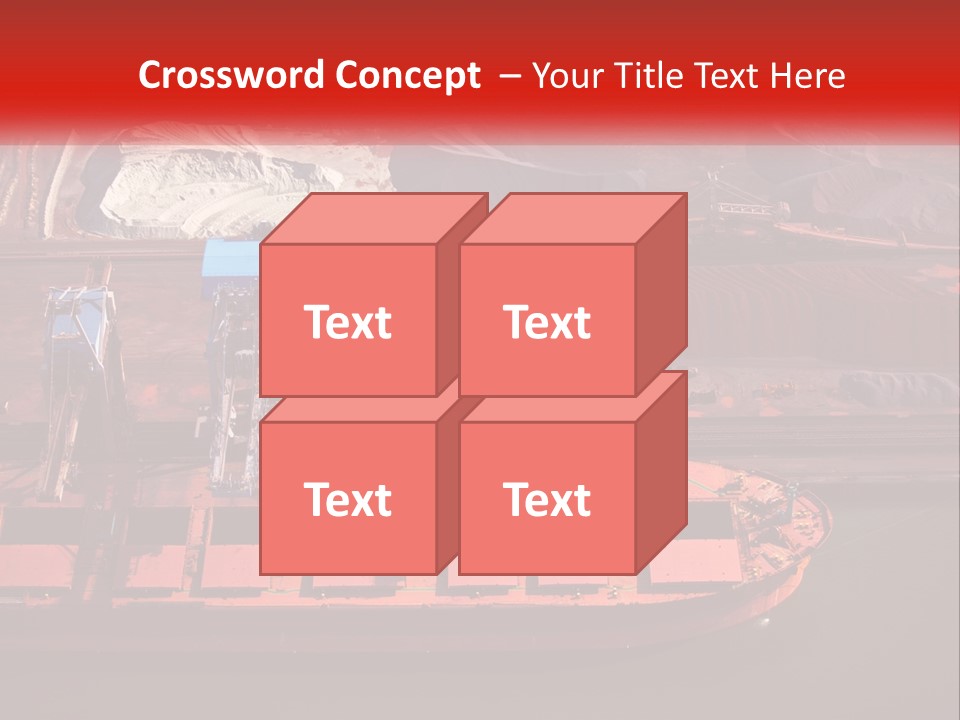 A Picture Of A Train On A Train Track PowerPoint Template