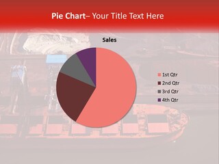 A Picture Of A Train On A Train Track PowerPoint Template