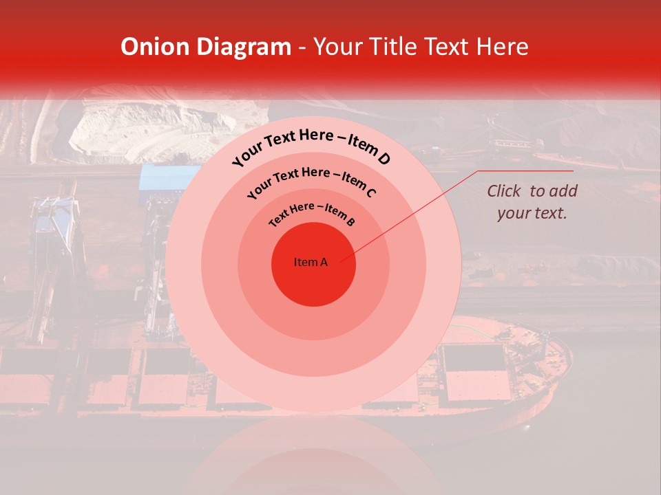 A Picture Of A Train On A Train Track PowerPoint Template