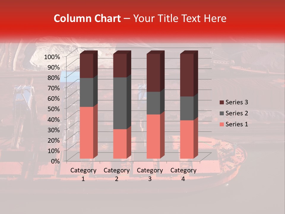 A Picture Of A Train On A Train Track PowerPoint Template
