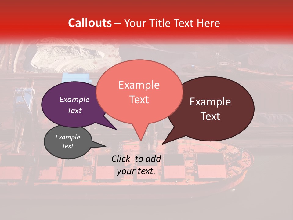 A Picture Of A Train On A Train Track PowerPoint Template