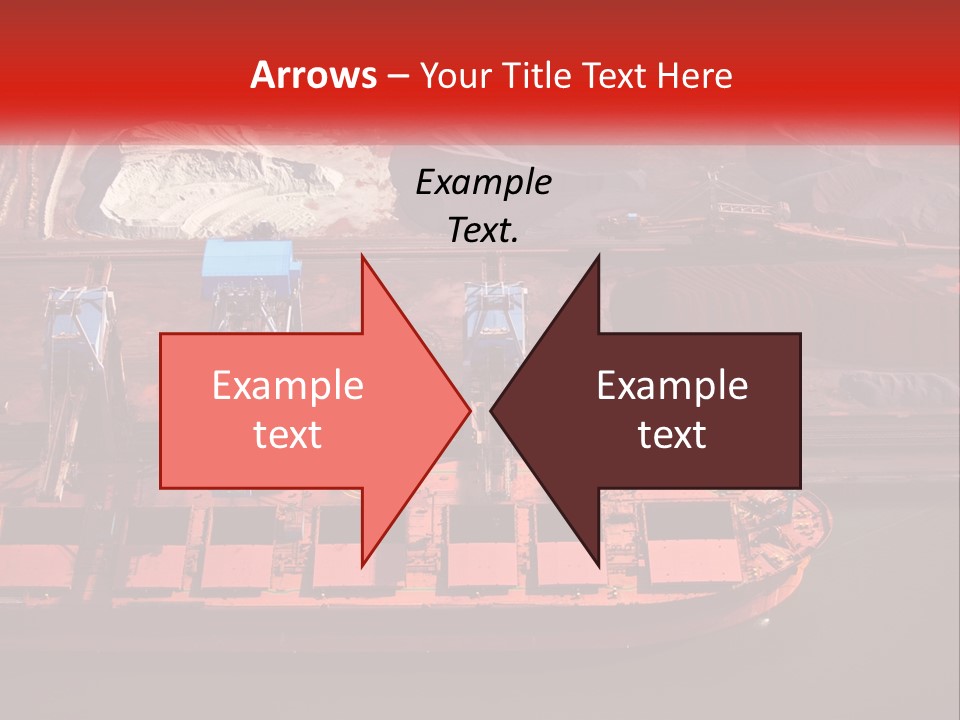 A Picture Of A Train On A Train Track PowerPoint Template