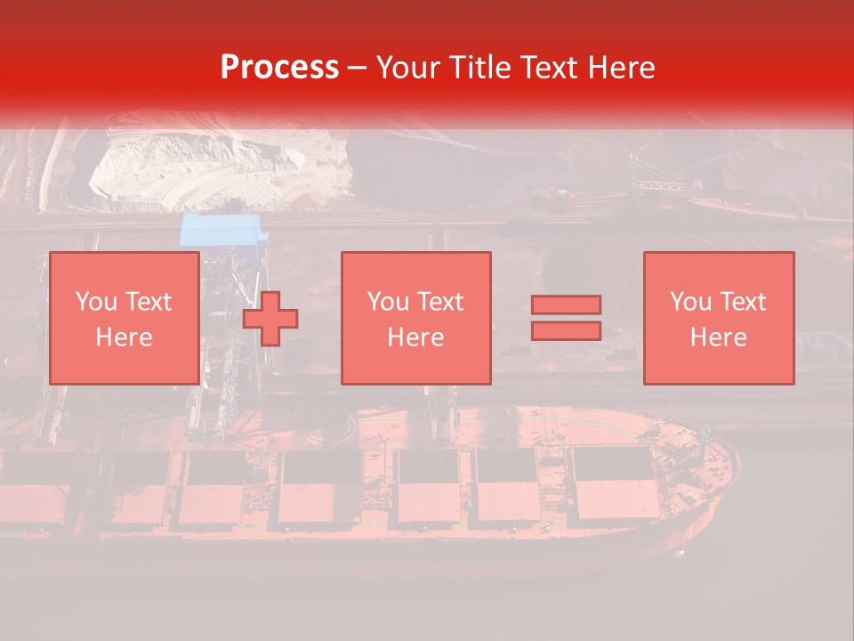 A Picture Of A Train On A Train Track PowerPoint Template