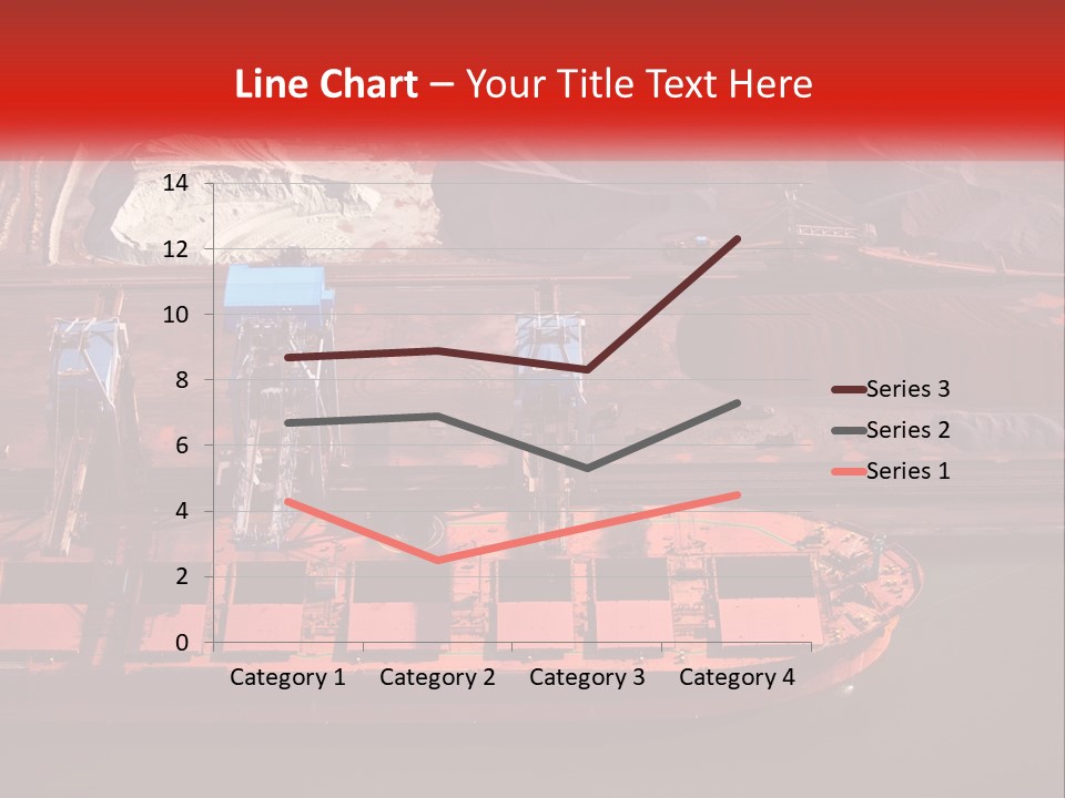 A Picture Of A Train On A Train Track PowerPoint Template