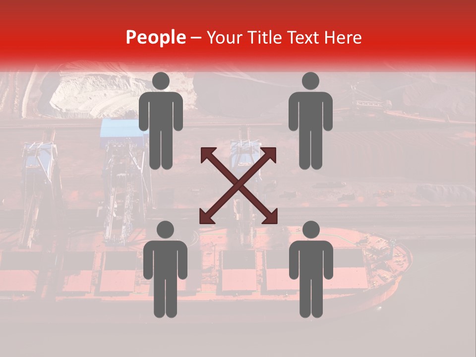 A Picture Of A Train On A Train Track PowerPoint Template