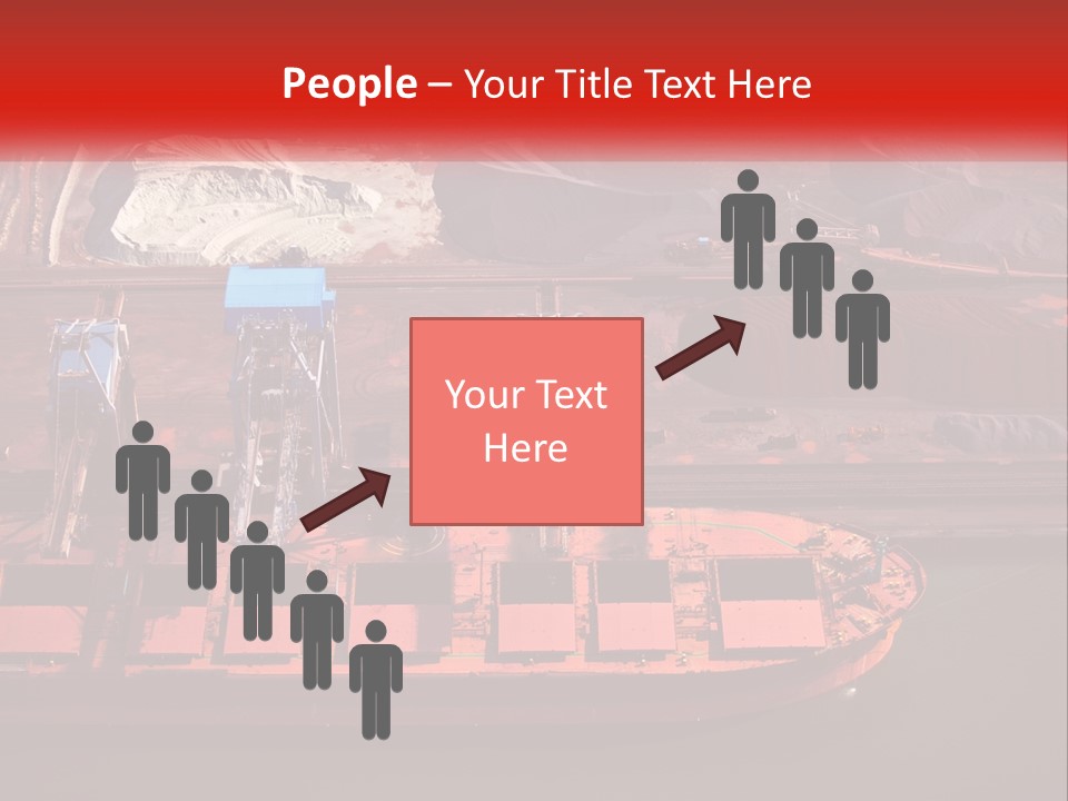 A Picture Of A Train On A Train Track PowerPoint Template
