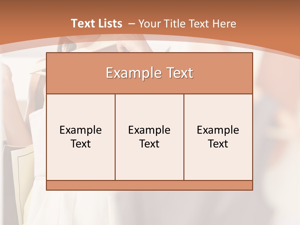 A Woman Is Looking At Her Clothes In The Mirror PowerPoint Template