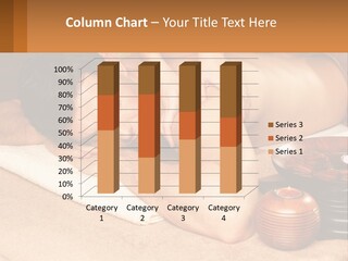A Man Getting A Back Massage At A Spa PowerPoint Template