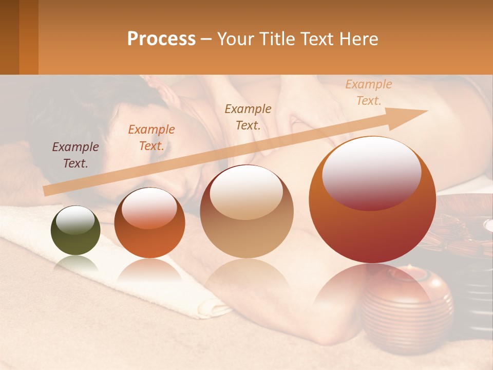 A Man Getting A Back Massage At A Spa PowerPoint Template