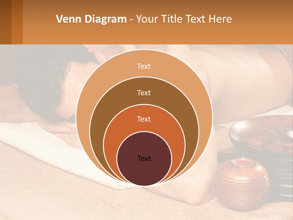 A Man Getting A Back Massage At A Spa PowerPoint Template