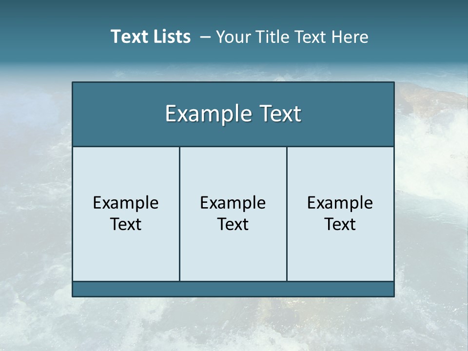 A Group Of People Riding On Top Of A Raft In A River PowerPoint Template