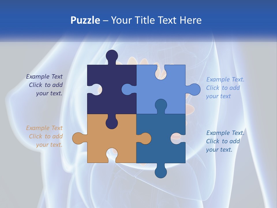 The Stomach Is Shown With A Flower On It PowerPoint Template
