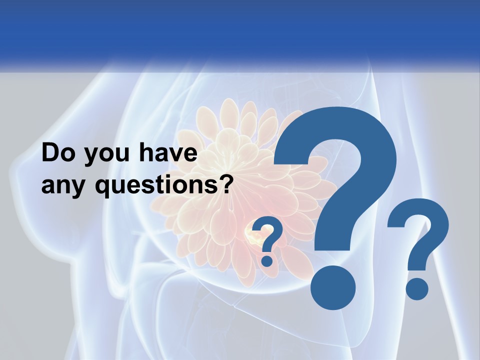 The Stomach Is Shown With A Flower On It PowerPoint Template