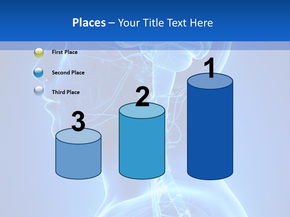 The Human Brain Powerpoint Presentation Is Shown PowerPoint Template