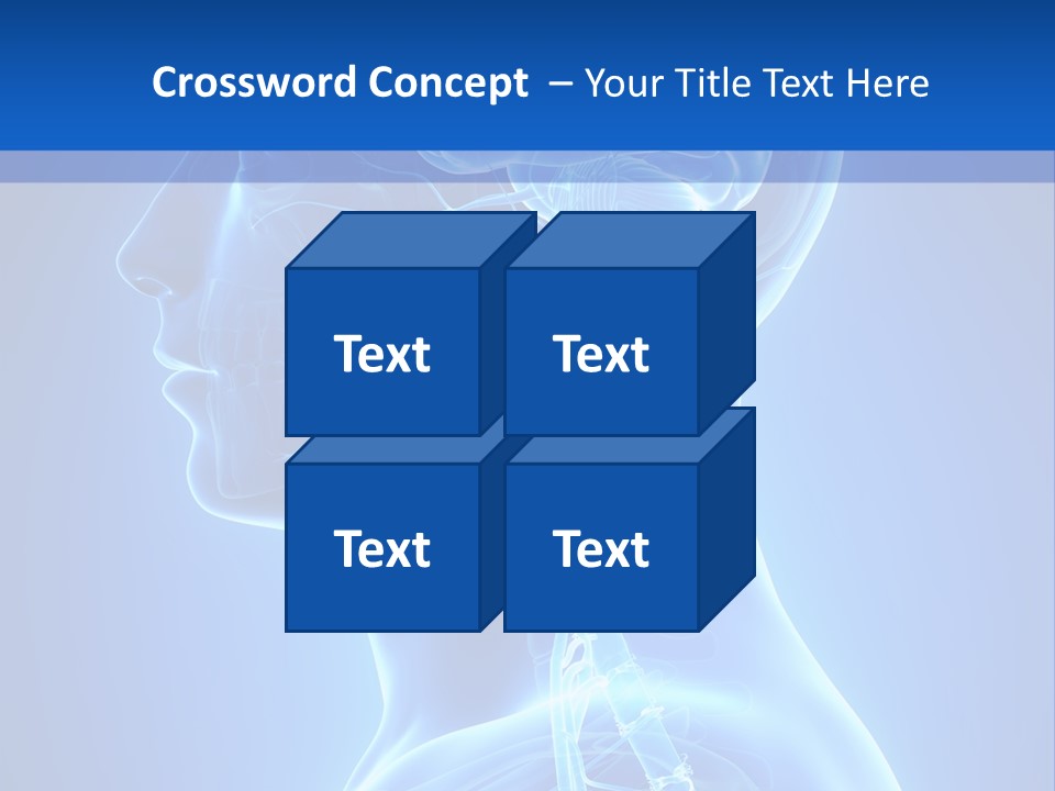 The Human Brain Powerpoint Presentation Is Shown PowerPoint Template
