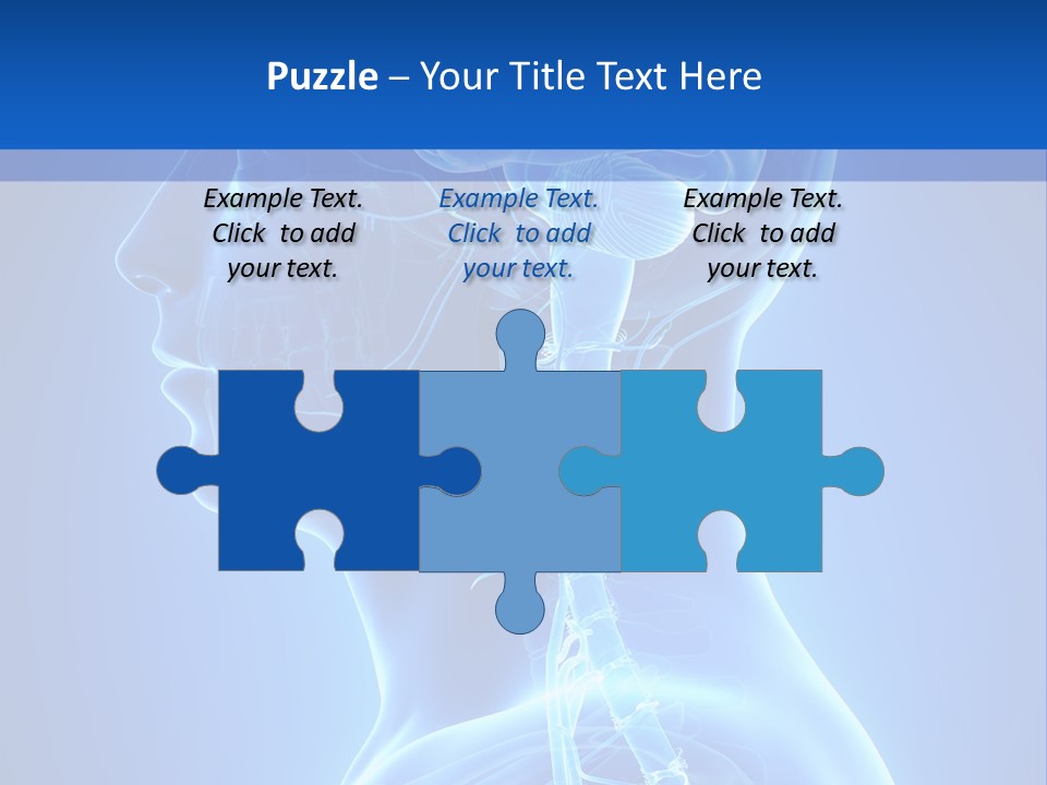 The Human Brain Powerpoint Presentation Is Shown PowerPoint Template