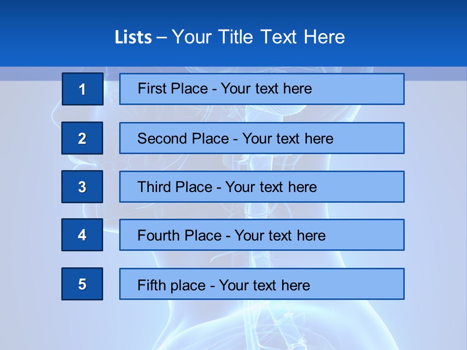 The Human Brain Powerpoint Presentation Is Shown PowerPoint Template