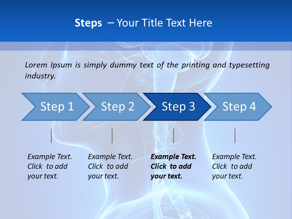 The Human Brain Powerpoint Presentation Is Shown PowerPoint Template