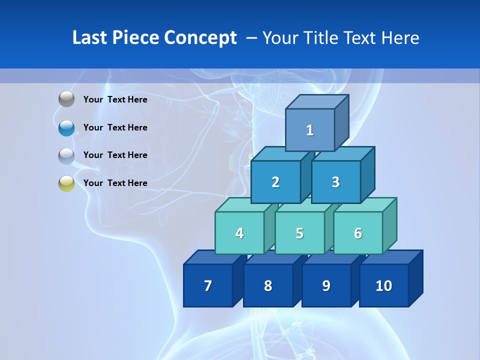 The Human Brain Powerpoint Presentation Is Shown PowerPoint Template