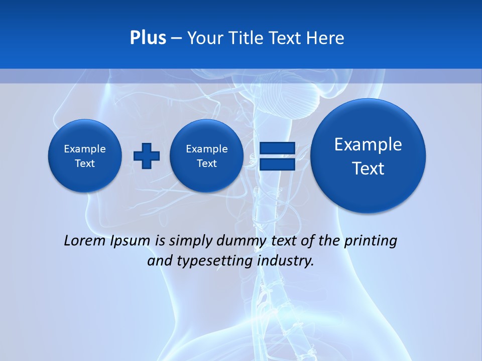 The Human Brain Powerpoint Presentation Is Shown PowerPoint Template