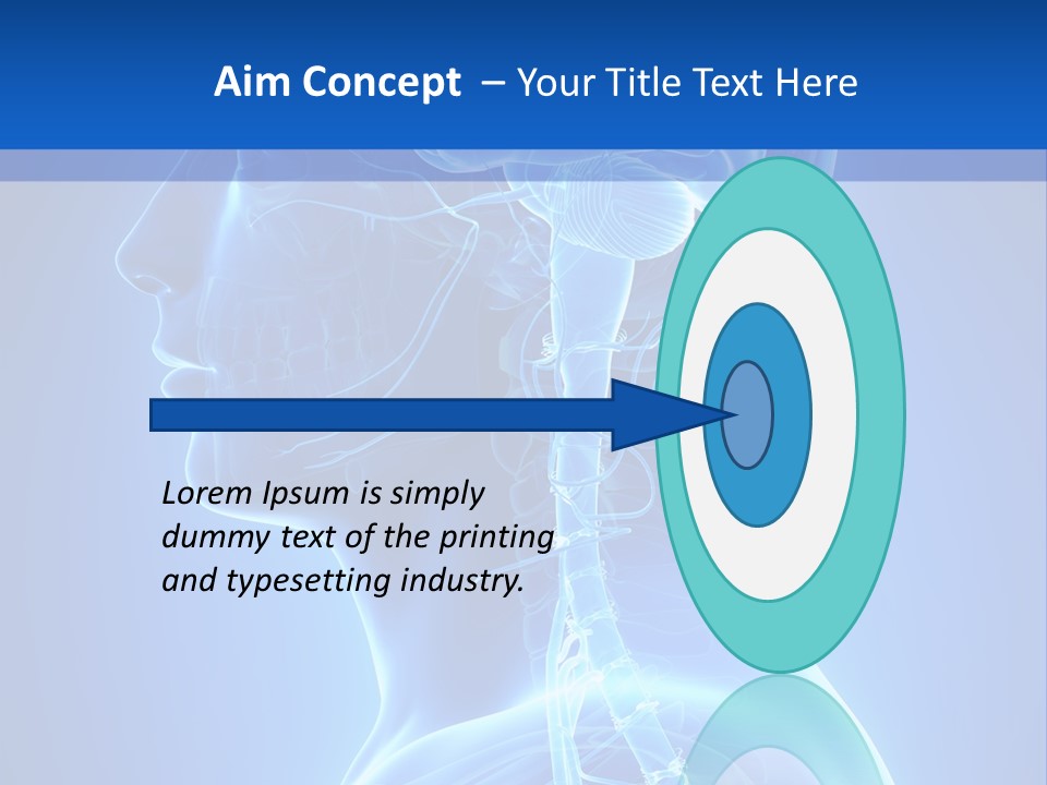 The Human Brain Powerpoint Presentation Is Shown PowerPoint Template