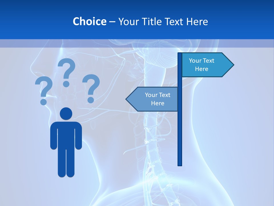 The Human Brain Powerpoint Presentation Is Shown PowerPoint Template