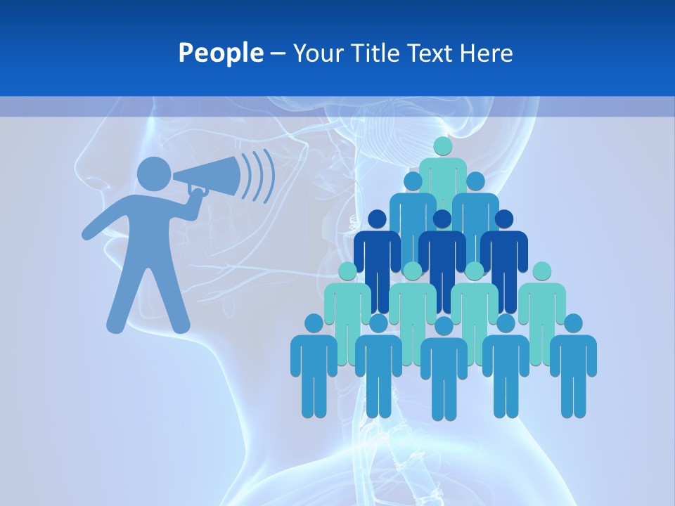 The Human Brain Powerpoint Presentation Is Shown PowerPoint Template