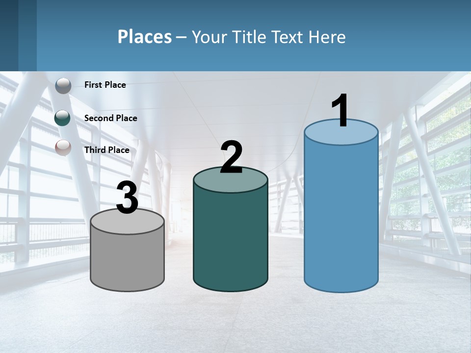 A Tunnel With A Light At The End Of It PowerPoint Template