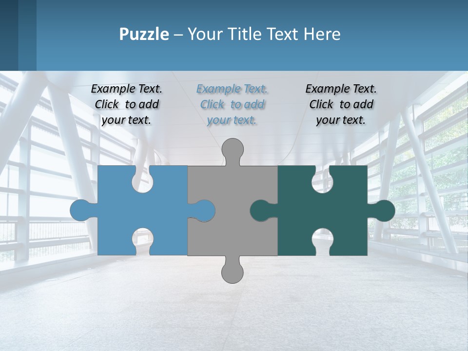 A Tunnel With A Light At The End Of It PowerPoint Template