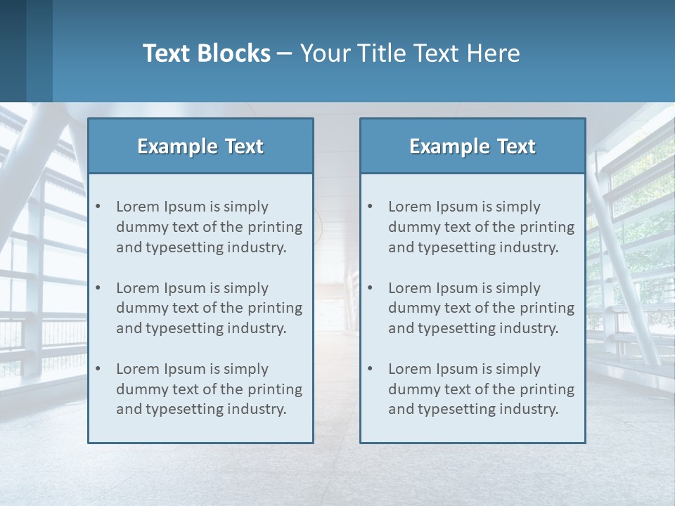 A Tunnel With A Light At The End Of It PowerPoint Template