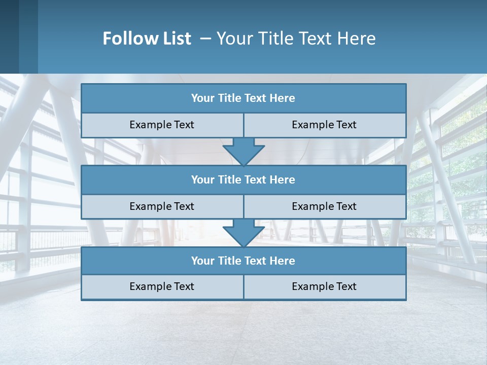 A Tunnel With A Light At The End Of It PowerPoint Template