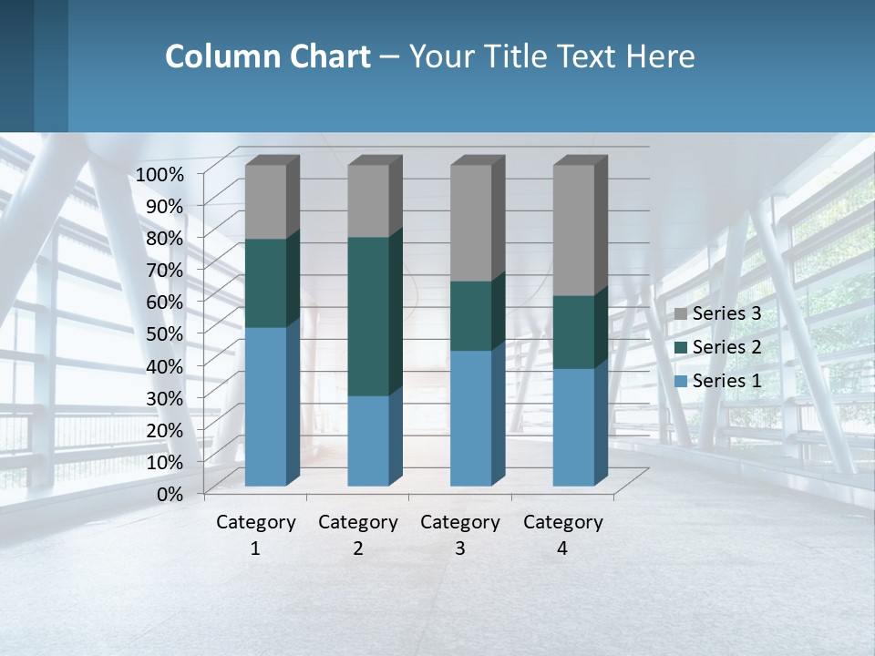 A Tunnel With A Light At The End Of It PowerPoint Template