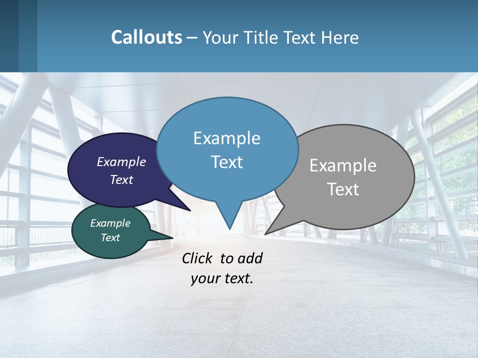 A Tunnel With A Light At The End Of It PowerPoint Template
