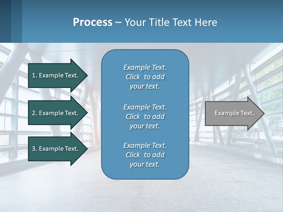 A Tunnel With A Light At The End Of It PowerPoint Template