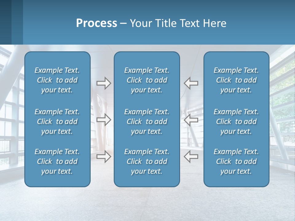 A Tunnel With A Light At The End Of It PowerPoint Template