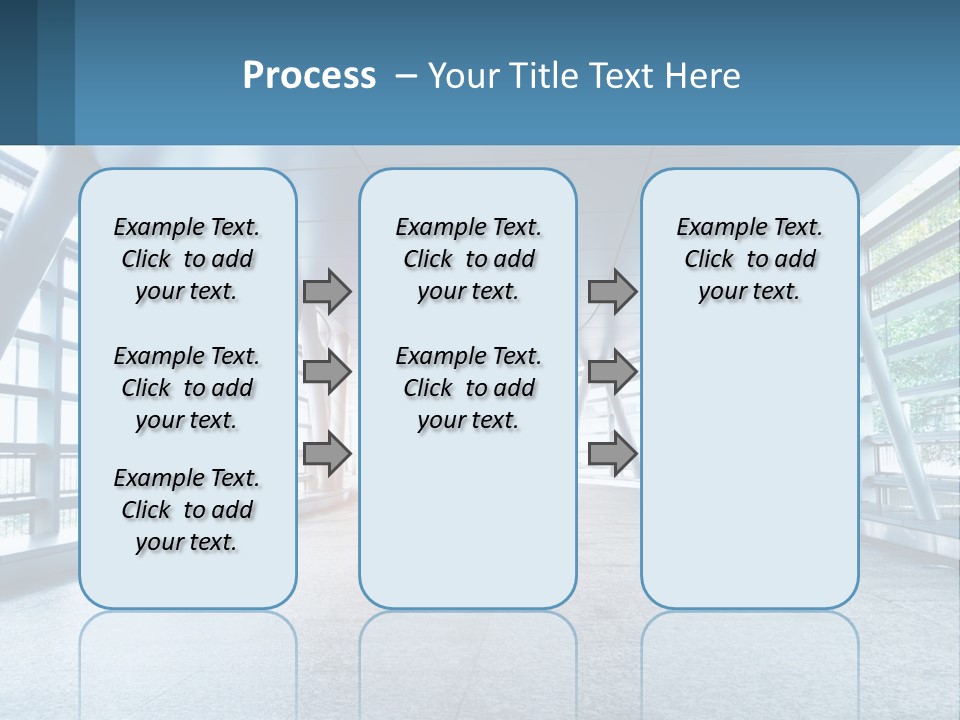 A Tunnel With A Light At The End Of It PowerPoint Template