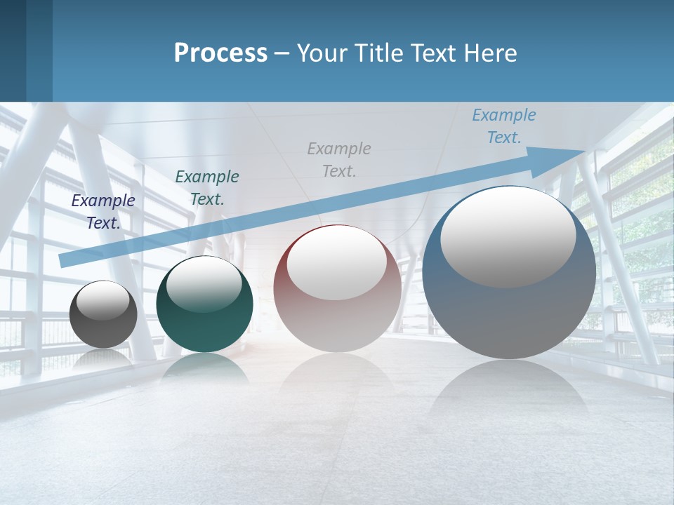 A Tunnel With A Light At The End Of It PowerPoint Template