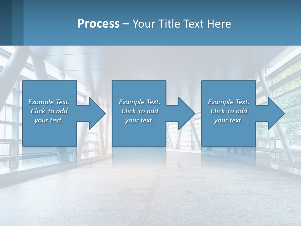 A Tunnel With A Light At The End Of It PowerPoint Template