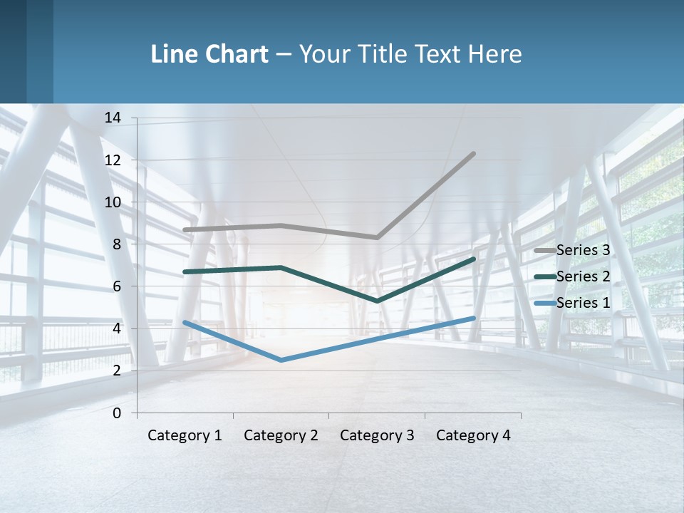 A Tunnel With A Light At The End Of It PowerPoint Template