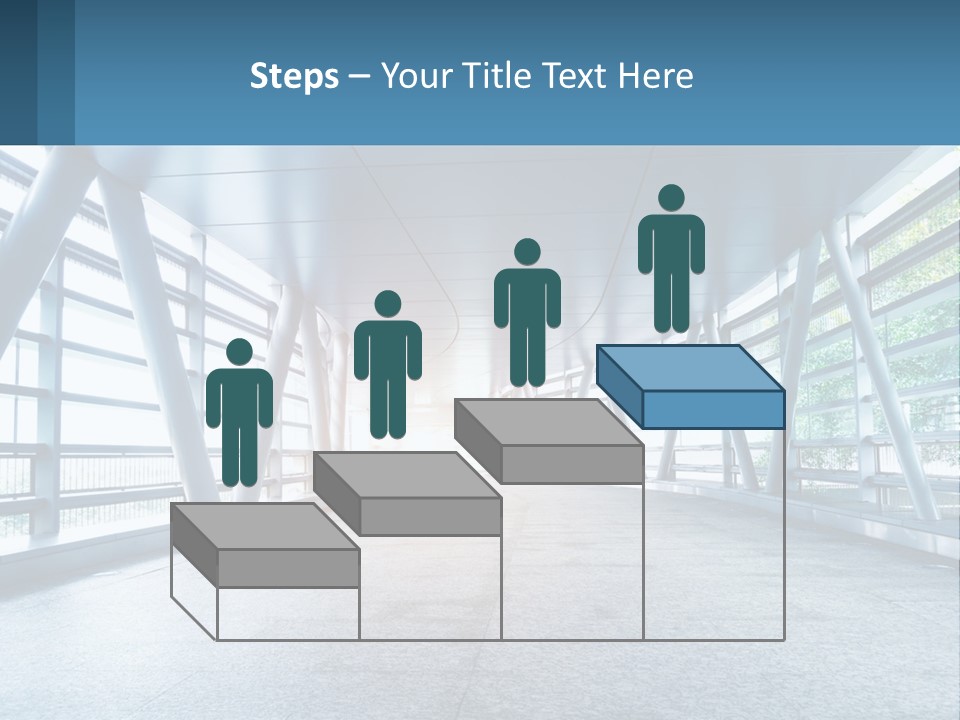 A Tunnel With A Light At The End Of It PowerPoint Template
