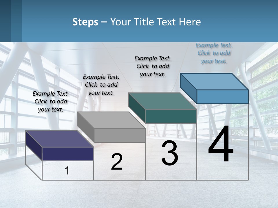 A Tunnel With A Light At The End Of It PowerPoint Template