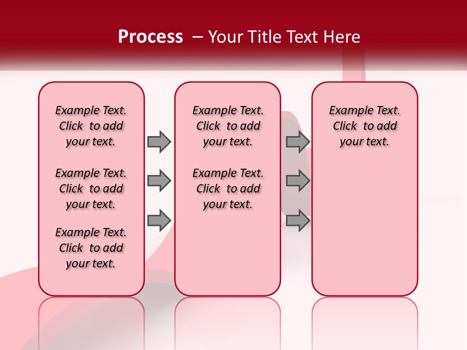 A Person Standing On Top Of A Red Arrow PowerPoint Template