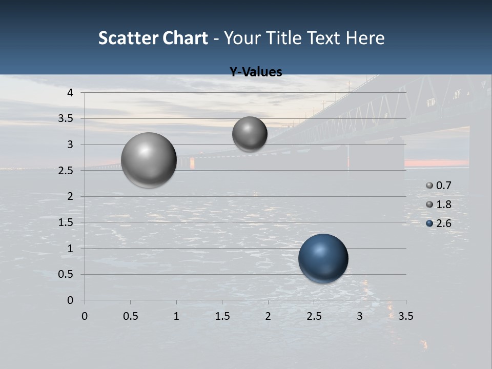 A Bridge Over A Body Of Water At Sunset PowerPoint Template