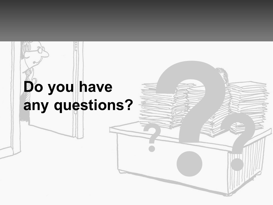 A Cartoon Of A Man Sitting At A Desk In Front Of A Pile Of Papers PowerPoint Template