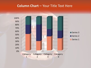A Person Holding A Small Model House In Their Hands PowerPoint Template