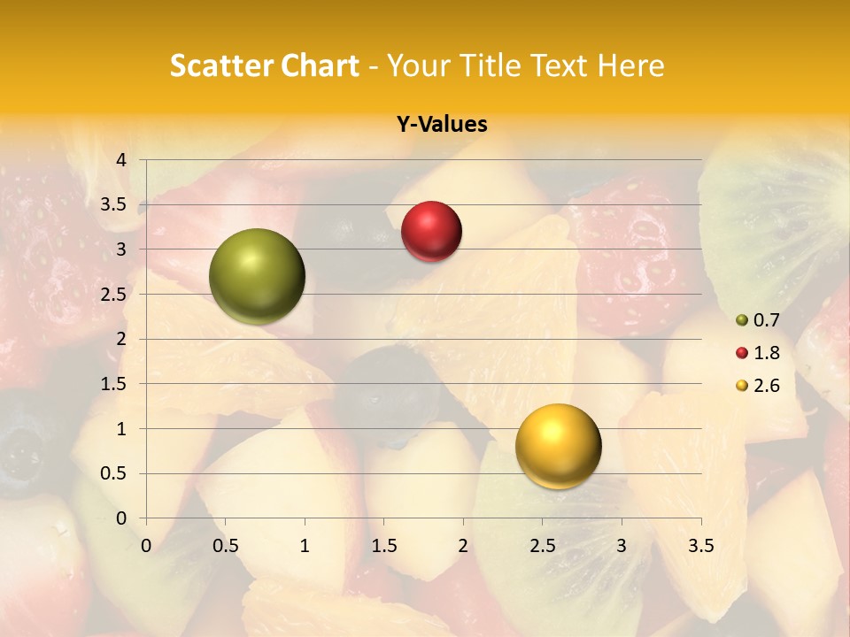 A Close Up Of A Bunch Of Fruit On A Table PowerPoint Template