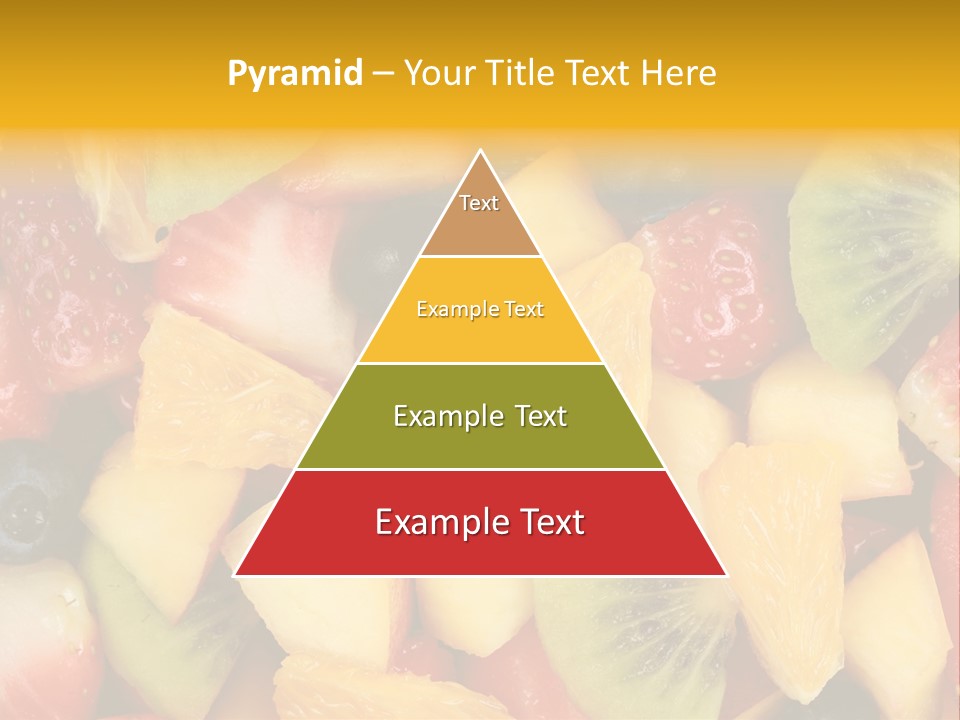 A Close Up Of A Bunch Of Fruit On A Table PowerPoint Template