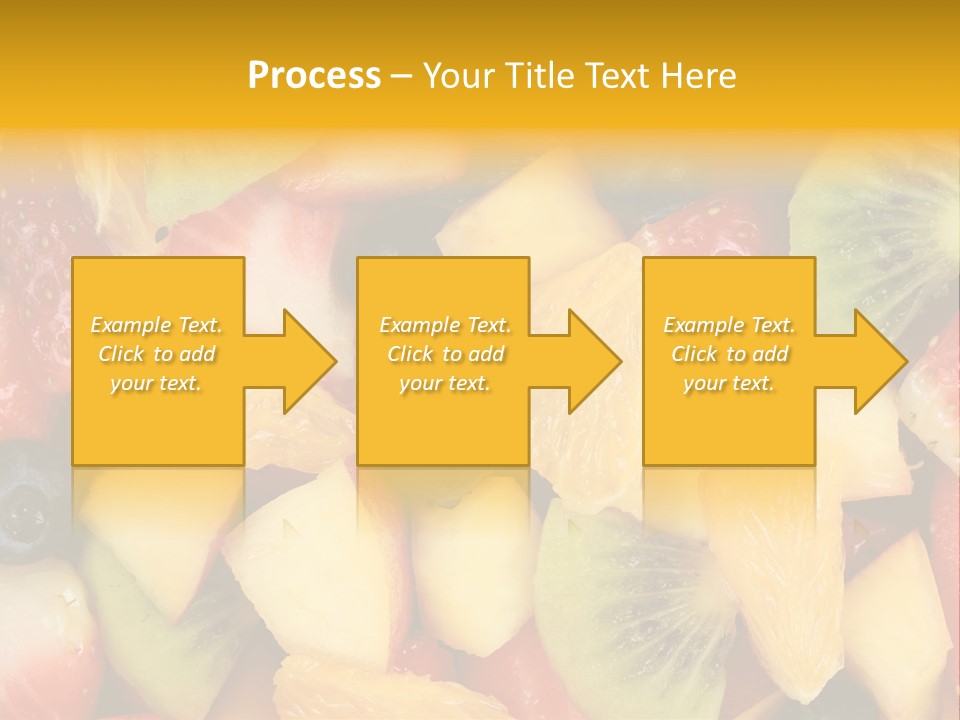 A Close Up Of A Bunch Of Fruit On A Table PowerPoint Template